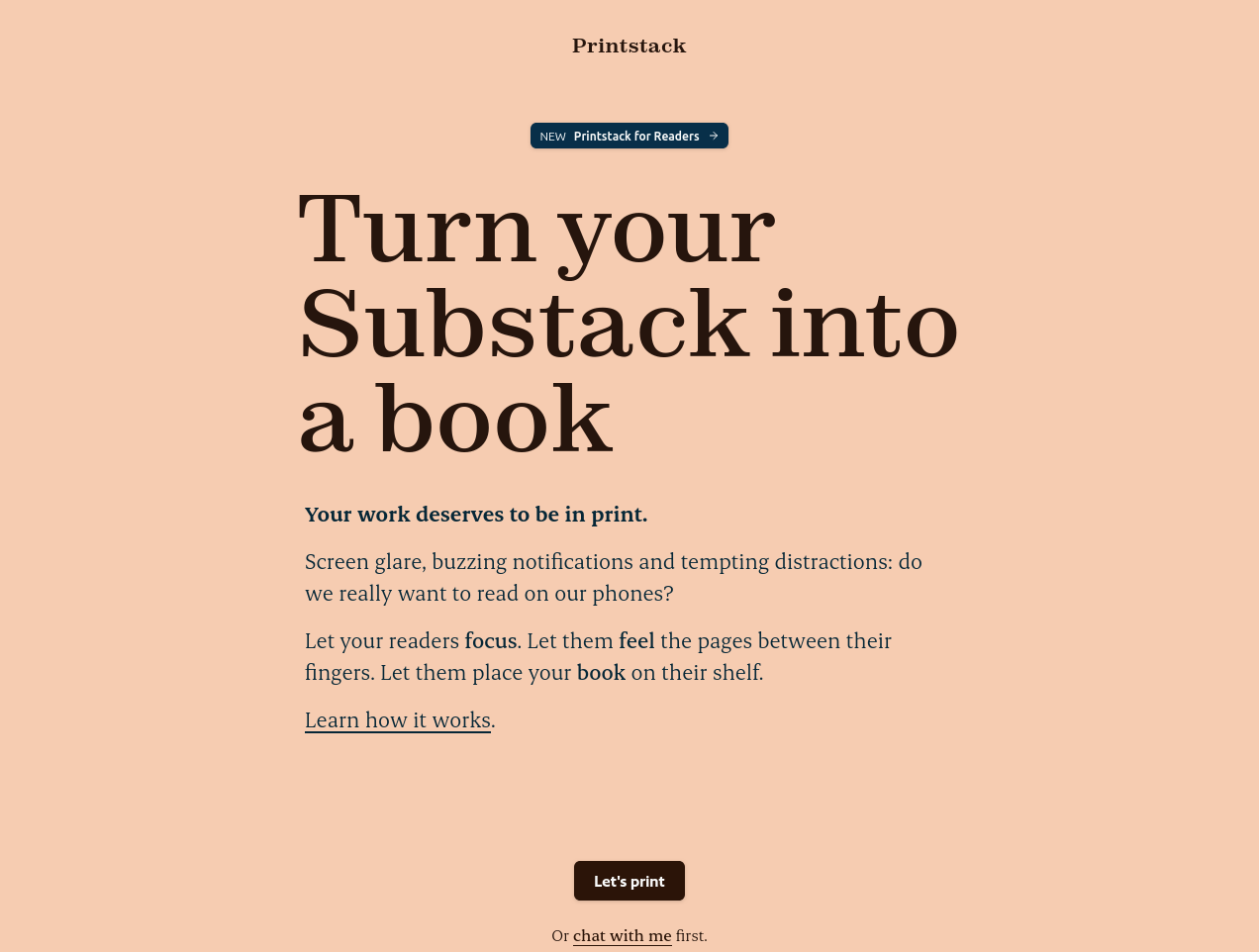 Printstack